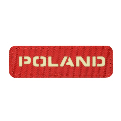 M-TAC Naszywka na rzep Poland 25x80 Laser Cut Red/Lum