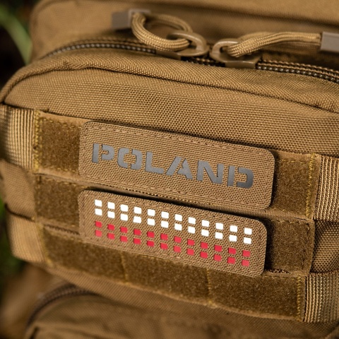 M-TAC Naszywka na rzep Poland 25x80 Laser Cut
