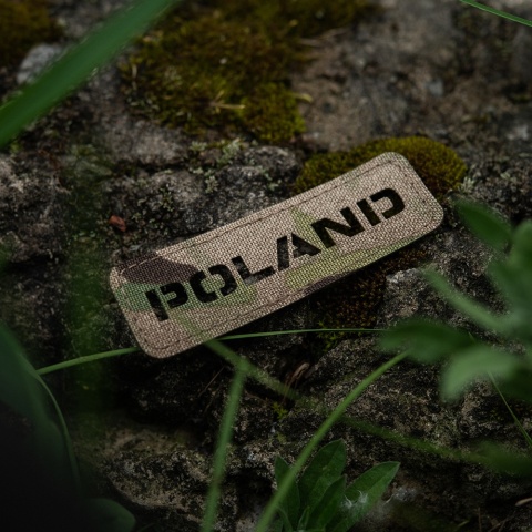 M-TAC Naszywka na rzep Poland „Przechodzi na wylot" 25x80 Laser Cut MultiCam®