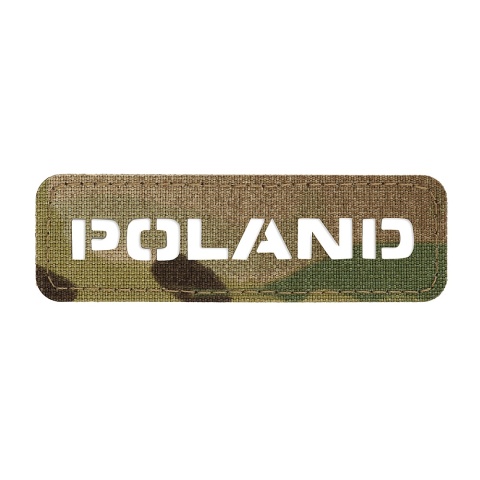M-TAC Naszywka na rzep Poland „Przechodzi na wylot" 25x80 Laser Cut MultiCam®