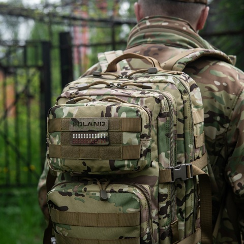 M-TAC Naszywka na rzep Poland „Przechodzi na wylot" 25x80 Laser Cut MultiCam®
