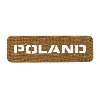 M-TAC Naszywka na rzep Poland „Przechodzi na wylot" 25x80 Laser Cut