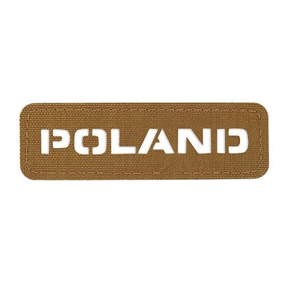 M-TAC Naszywka na rzep Poland „Przechodzi na wylot" 25x80 Laser Cut
