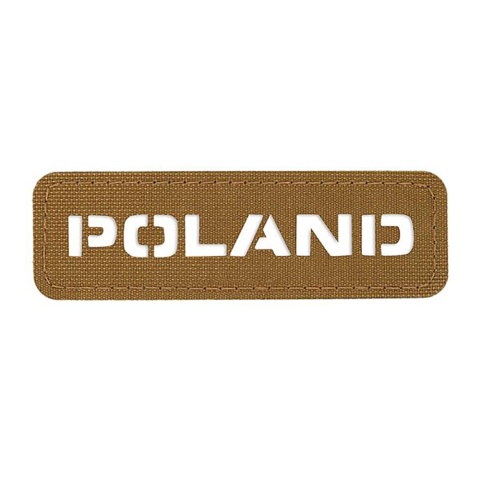 M-TAC Naszywka na rzep Poland „Przechodzi na wylot" 25x80 Laser Cut