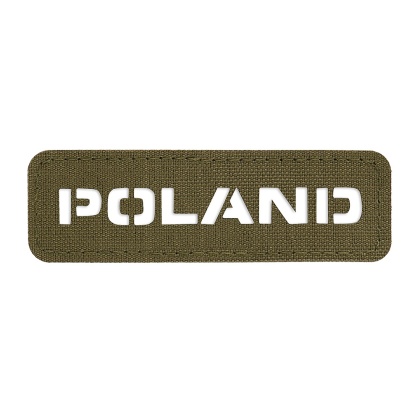 M-TAC Naszywka na rzep Poland „Przechodzi na wylot" 25x80 Laser Cut