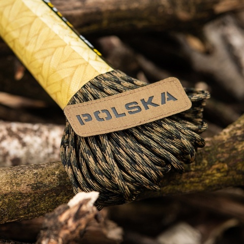 M-TAC Naszywka na rzep Poland 25x80 Laser Cut Coyote/Black