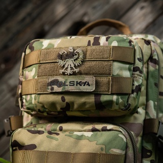 M-TAC Naszywka na rzep Poland 25x80 Laser Cut MultiCam Black®