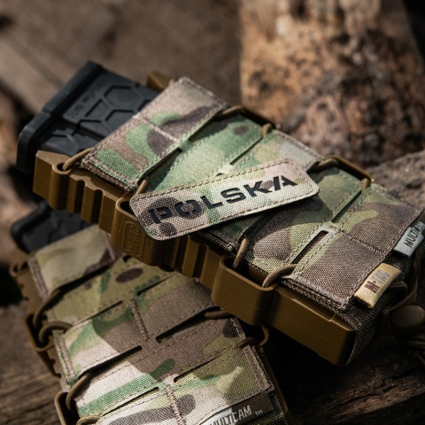 M-TAC Naszywka na rzep Poland 25x80 Laser Cut MultiCam Black®