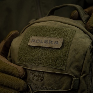 M-TAC Naszywka na rzep Poland 25x80 Laser Cut Ranger Green/Black