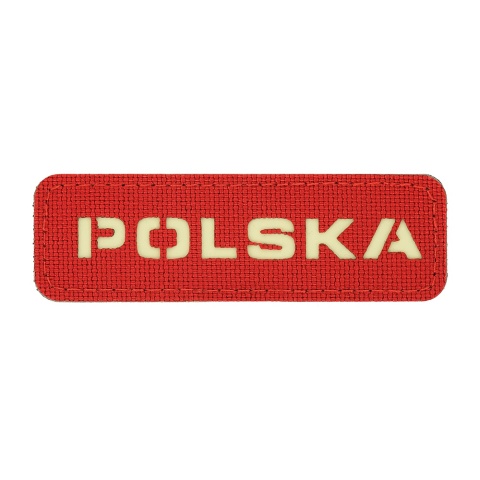 M-TAC Naszywka na rzep Poland 25x80 Laser Cut Red/Lum