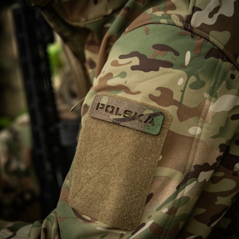 M-TAC Naszywka na rzep Polska „Przechodzi na wylot" 25x80 Laser Cut MultiCam®