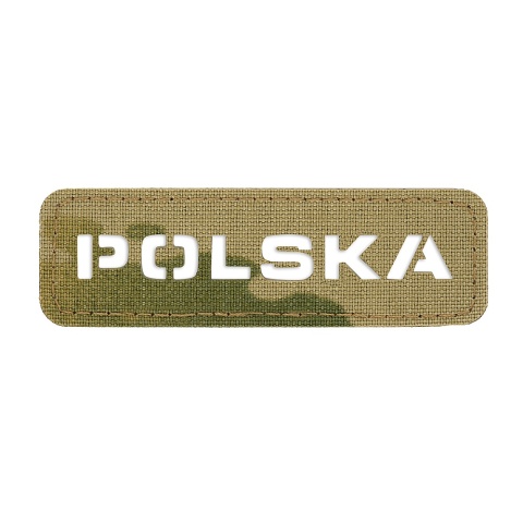 M-TAC Naszywka na rzep Polska „Przechodzi na wylot" 25x80 Laser Cut MultiCam®