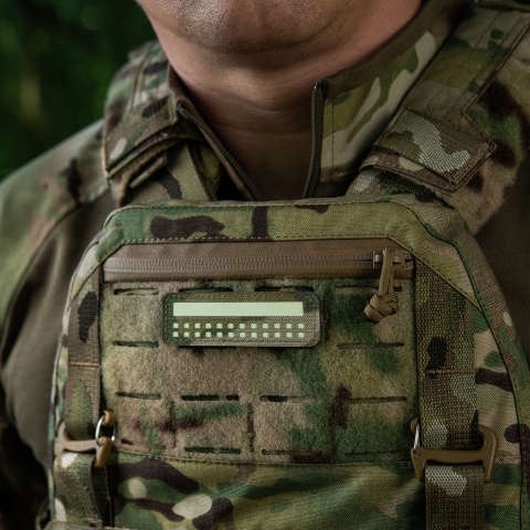 M-TAC Naszywka na rzep Flaga 25x80 Miniaturowe Kwadraty Laser Cut MultiCam® Lum