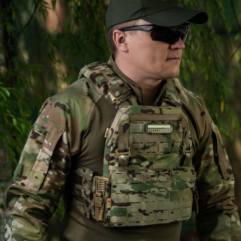 M-TAC Naszywka na rzep Flaga 25x80 Miniaturowe Kwadraty Laser Cut MultiCam® Lum