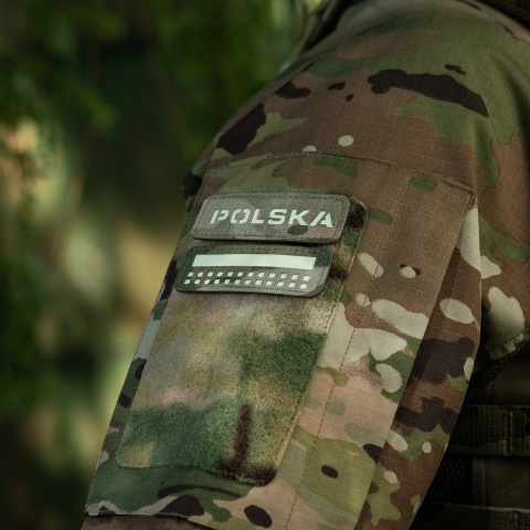 M-TAC Naszywka na rzep Flaga 25x80 Miniaturowe Kwadraty Laser Cut MultiCam® Lum