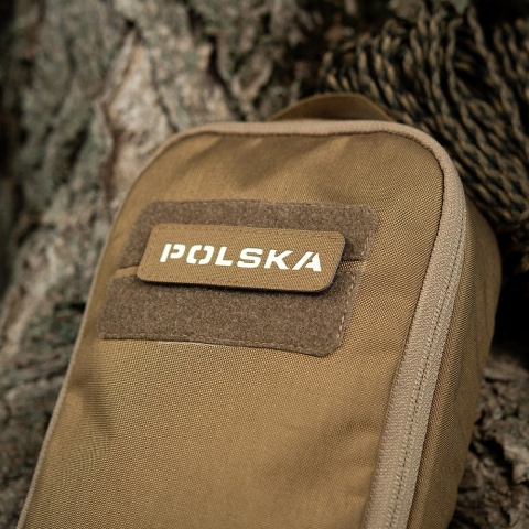 M-TAC Naszywka na rzep Poland 25x80 Laser Cut Coyote/Lum