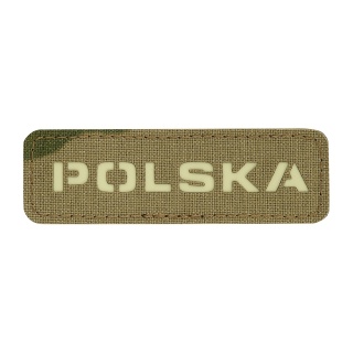 M-TAC Naszywka na rzep Poland 25x80 Laser Cut MultiCam®/Lum