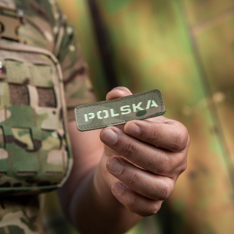 M-TAC Naszywka na rzep Poland 25x80 Laser Cut MultiCam®/Lum