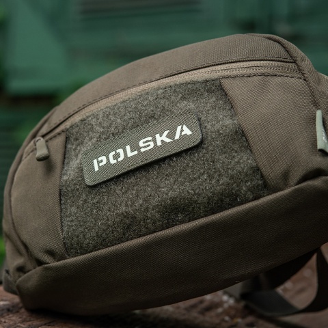M-TAC Naszywka na rzep Poland 25x80 Laser Cut Ranger Green/Lum