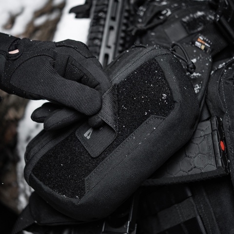 M-TAC Naszywka na rzep AR-15 5.56/.223 Laser Cut Black/Grey