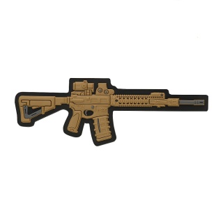 M-TAC Naszywka na rzep AR-15 3D PVC Coyote