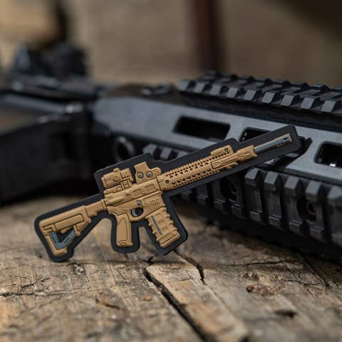 M-TAC Naszywka na rzep AR-15 3D PVC Coyote
