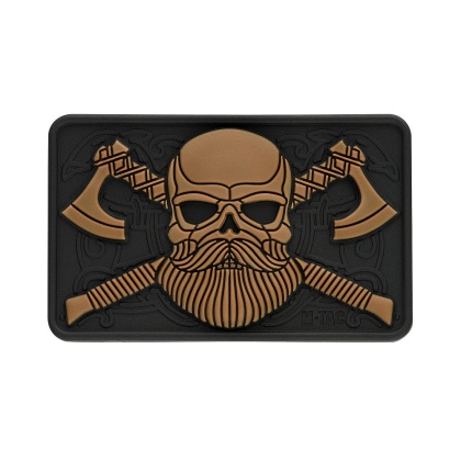 M-TAC Naszywka na rzep Bearded Skull 3D PVC