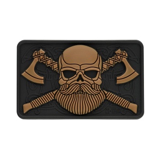 M-TAC Naszywka na rzep Bearded Skull 3D PVC