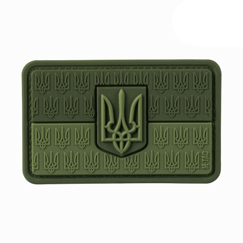 M-TAC Naszywka na rzep Flaga Ukrainy z Herbem Wypukła PVC Olive