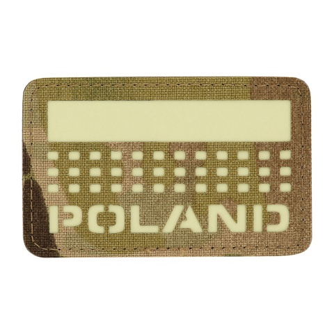 M-TAC Naszywka na rzep Poland z flagą 50x80 Laser Cut