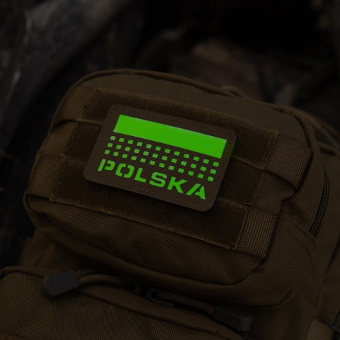M-TAC Naszywka na rzep Polska z flagą 50x80 Laser Cut