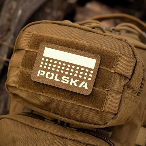 M-TAC Naszywka na rzep Polska z flagą 50x80 Laser Cut