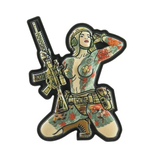 M-TAC Naszywka na rzep Morale Patch Tactical Girl #1 Yakuza PVC