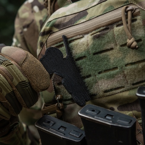 M-TAC Naszywka na rzep Morale Patch Tactical Girl #1 Trysub PVC MC