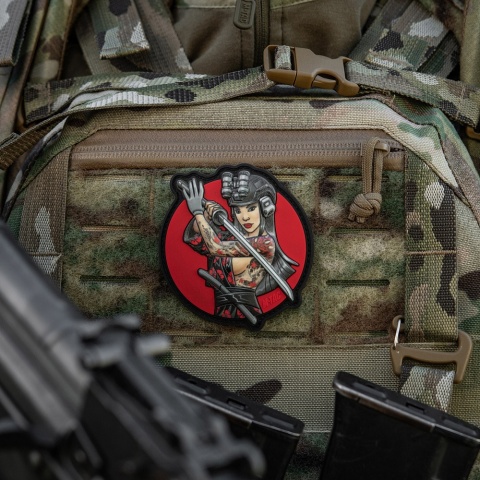 M-TAC Naszywka na rzep Morale Patch Tactical Girl #3 Wodograj Sith PVC