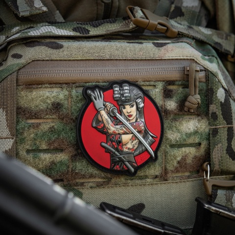 M-TAC Naszywka na rzep Morale Patch Tactical Girl #3 Wodograj Sith PVC