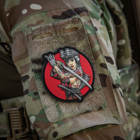 M-TAC Naszywka na rzep Morale Patch Tactical Girl #3 Wodograj Sith PVC