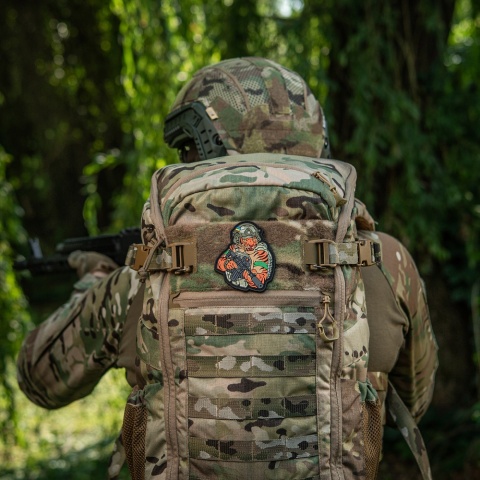 M-TAC Naszywka na rzep Tiger Zielona Opaska PVC MultiCam