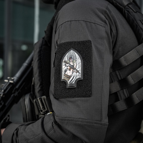M-TAC Naszywka na rzep Włócznia Walkirii PVC Drukowana Black