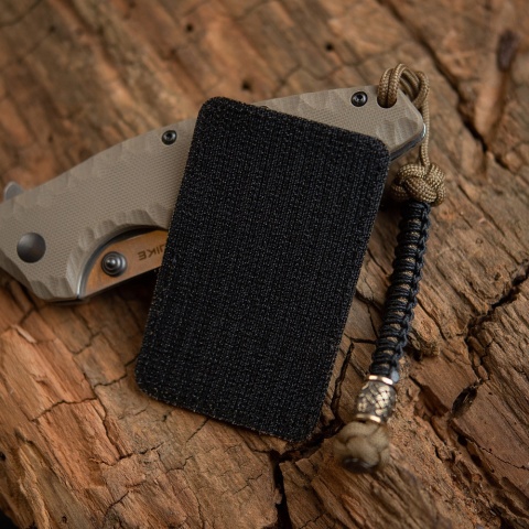 M-TAC Naszywka na rzep Ace of Spades Laser Cut Coyote/Black