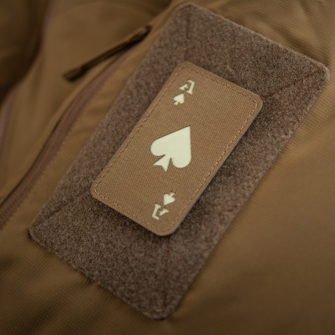 M-TAC Naszywka na rzep Ace of Spades Laser Cut Coyote GID