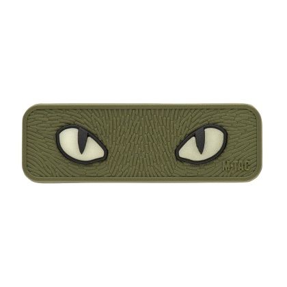 M-TAC Naszywka na rzep Cat Eyes 3D PVC Olive