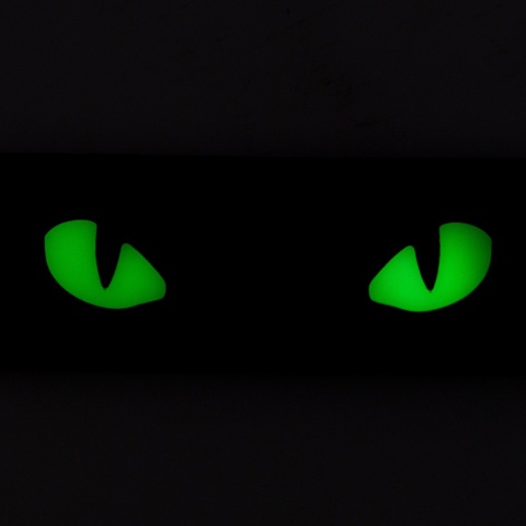 M-TAC Naszywka na rzep Cat Eyes 3D PVC Olive