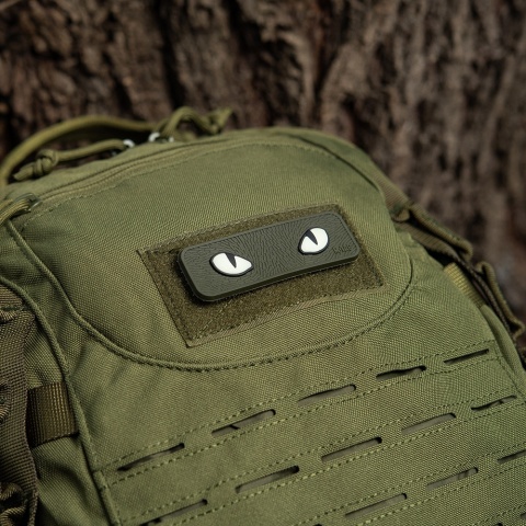 M-TAC Naszywka na rzep Cat Eyes 3D PVC Olive