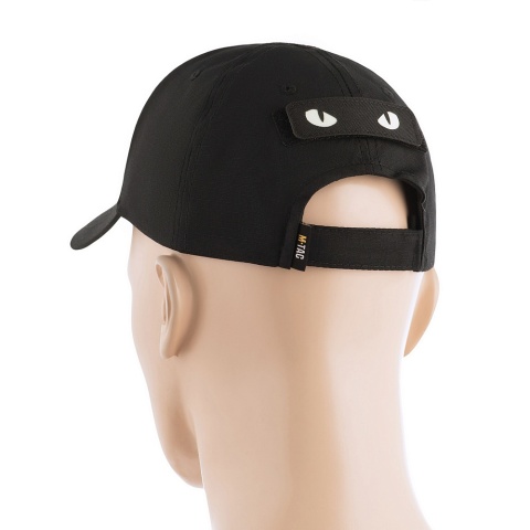 M-TAC Naszywka na rzep Cat Eyes Laser Cut Black GID