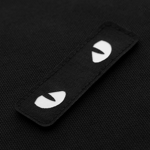 M-TAC Naszywka na rzep Cat Eyes Laser Cut Black GID