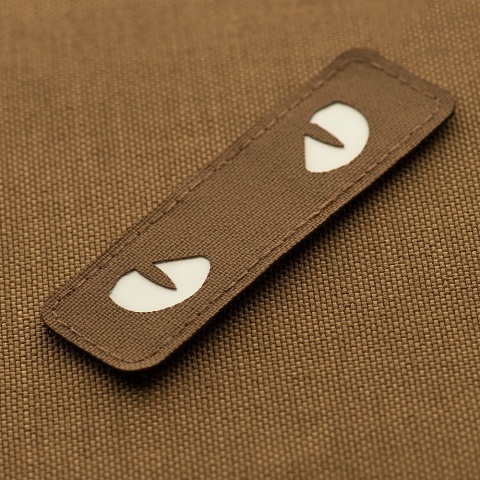 M-TAC Naszywka na rzep Cat Eyes Laser Cut Coyote GID