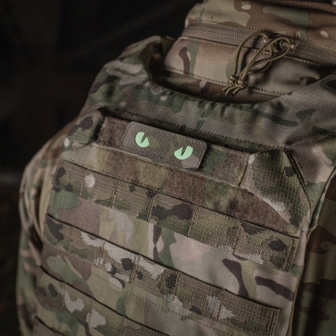 M-TAC Naszywka na rzep Cat Eyes Laser Cut MultiCam® GID