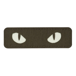 M-TAC Naszywka na rzep Cat Eyes Laser Cut Ranger Green GID