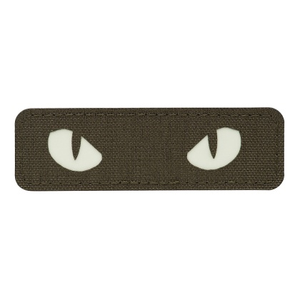 M-TAC Naszywka na rzep Cat Eyes Laser Cut Ranger Green GID